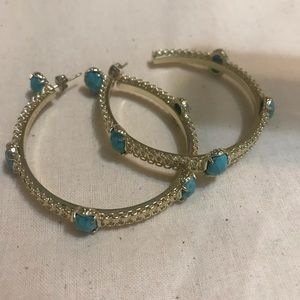 Kendra Scott hoop earrings